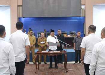 Lantik Sejumlah Pejabat Fungsional, Ini yang Disampaikan Bupati Boltim