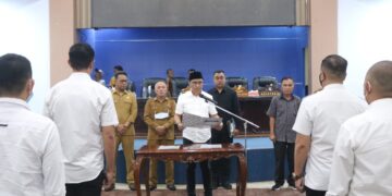 Lantik Sejumlah Pejabat Fungsional, Ini yang Disampaikan Bupati Boltim
