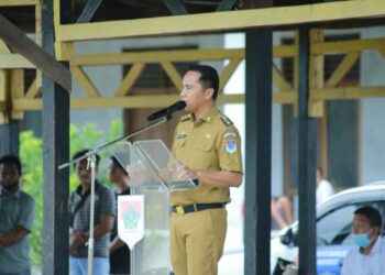 Pimpin Apel Perdana Usai Lebaran, Ini yang Disampaikan Bupati Boltim