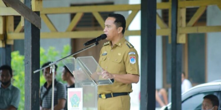 Pimpin Apel Perdana Usai Lebaran, Ini yang Disampaikan Bupati Boltim