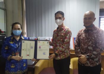 Pemkab Boltim Terima Piagam Penghargaan dari BPSDM Kemendagri