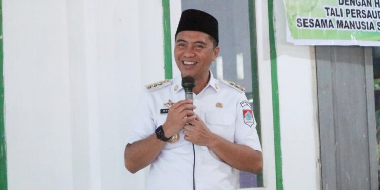 Pererat Silaturahim, Bupati Sachrul Hadiri Halalbihalal Desa Matabulu