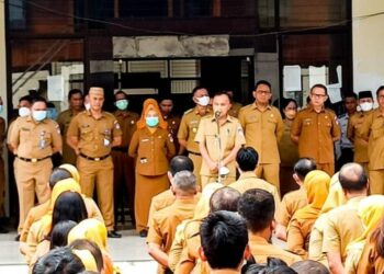 Pimpin Apel Kerja, Sekda Boltim Singgung Kehadiran ASN
