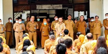 Pimpin Apel Kerja, Sekda Boltim Singgung Kehadiran ASN