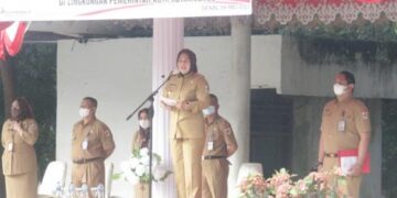 Pimpin Apel Perdana, Wali Kota Ingatkan ASN Terkait Etika dan Sopan Santun di Medsos