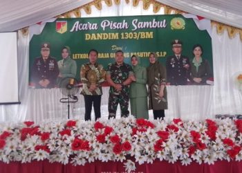 Bupati Sachrul Hadiri Pisah Sambut Dandim 1303 Bolmong