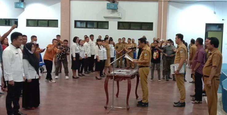 Bupati Sachrul Lantik Sejumlah Pengawas dan Kepsek, Ini Nama-namanya