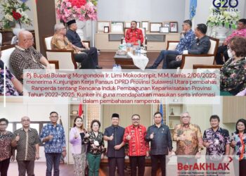 Bahas Pariwisata Sulut, Limi Mokodompit Sambut Kunker DPRD Provinsi