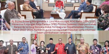 Bahas Pariwisata Sulut, Limi Mokodompit Sambut Kunker DPRD Provinsi