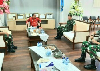 Limi Mokodompit Sambut Kunker Danrem 131/Santiago