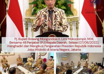 Limi Mokodompit dan Puluhan Penjabat Bupati Diundang Presiden Jokowi