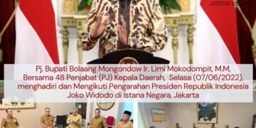 Limi Mokodompit dan Puluhan Penjabat Bupati Diundang Presiden Jokowi