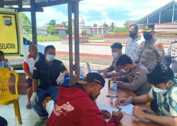 Polres Bolsel Gelar Operasi Patuh Samrat 2022