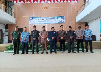 Hadiri Paripurna DPRD Boltim, Bupati Sachrul Sampaikan Ranperda Pertanggungjawaban APBD 2021