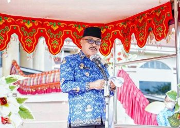 Bupati Limi Mokodompit Pimpin Apel Korpri dan Hari Lingkungan Hidup