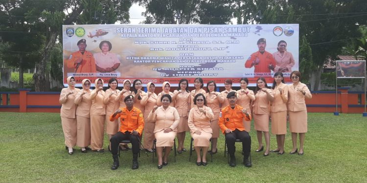 Gantikan Sinaga, Monce Brury Resmi Jabat Kepala Kantor Basarnas Manado