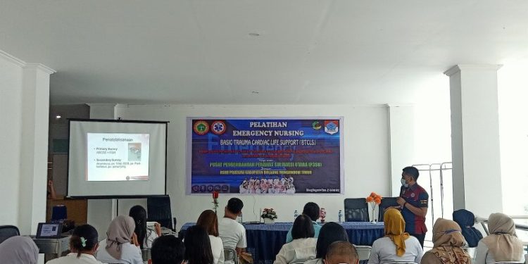 Tenaga Medis RSUD Pratama Boltim Ikut Pelatihan Emergency Nursing