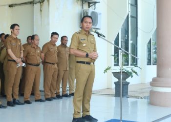 Pimpin Apel Kerja Rutin, Bupati Sachrul Tekankan Kedisiplinan ASN