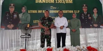 Bupati Limi Mokodompit Hadiri Pisah Sambut Dandim 1303/Bolmong