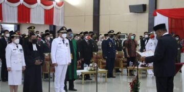 Gubernur Lantik Limi Mokodompit Sebagai Pj Bupati Bolmong