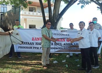 Pemkab Boltim Terima Bantuan Hewan Kurban dari PT JRBM