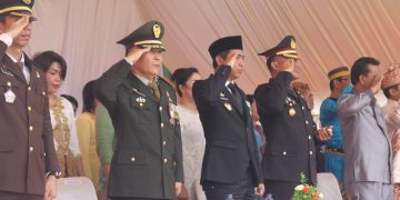 Bupati Sachrul Hadiri Upacara Peringatan HUT Bhayangkara ke-76
