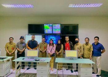 Tim Staf Khusus Pemkab Minut Kunjungi Data Center Kotamobagu