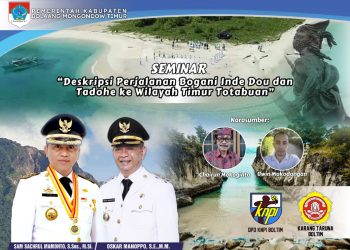 Didukung Pemkab, KNPI dan Karang Taruna Boltim Kolaborasi Gelar Seminar Kebudayaan