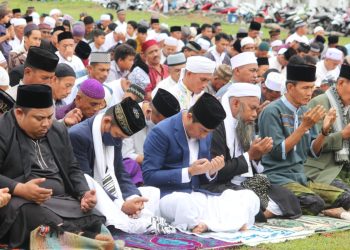 Iduladha 1443 Hijriah, Bupati Sachrul Didoakan Ketua MUI Boltim