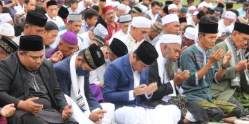 Iduladha 1443 Hijriah, Bupati Sachrul Didoakan Ketua MUI Boltim