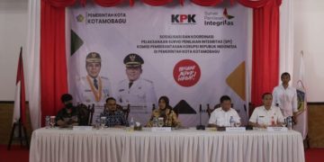 Tatong Bara Sambut Kunjungan Tim Sosialisasi dan Koordinasi Pelaksanaan SPI KPK RI