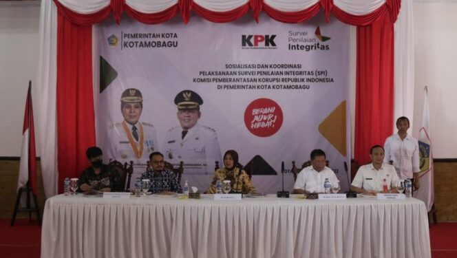 Tatong Bara Sambut Kunjungan Tim Sosialisasi dan Koordinasi Pelaksanaan SPI KPK RI