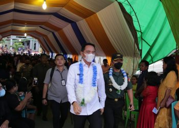 Bupati Boltim Hadiri Peresmian Gereja Jemaat Bukit Sion Desa Dodap