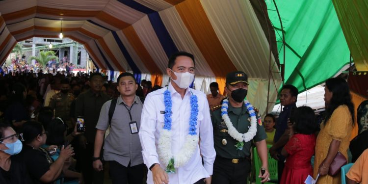 Bupati Boltim Hadiri Peresmian Gereja Jemaat Bukit Sion Desa Dodap