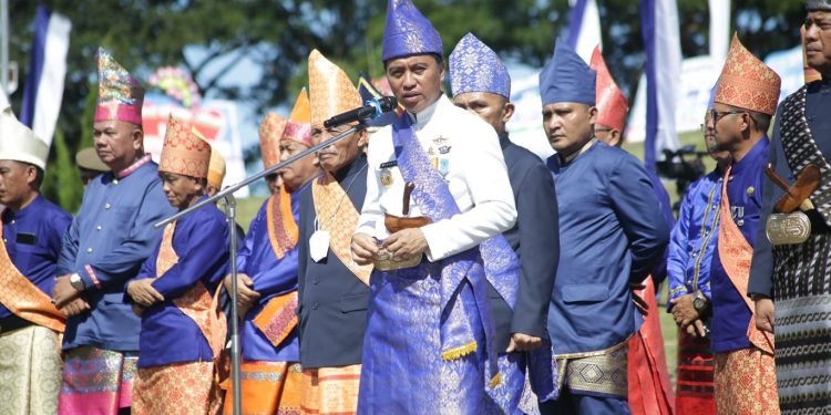 Bupati Sachrul Pimpin Upacara HUT Boltim ke-14