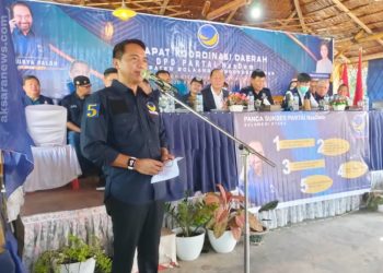 Dilantik Ketua DPD NasDem Boltim, Sachrul Target Raih 10 Kursi di DPRD