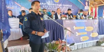 Dilantik Ketua DPD NasDem Boltim, Sachrul Target Raih 10 Kursi di DPRD