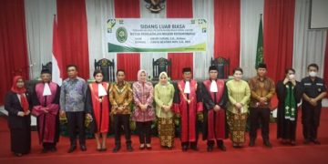 Tatong Bara Hadiri Sertijab Kepala PN Kotamobagu