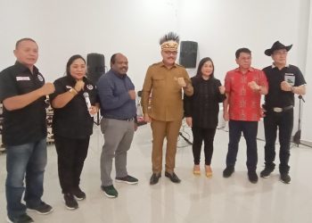 Limi Terima Kunjungan Kerukunan Keluarga Kawanua Sulut di Papua