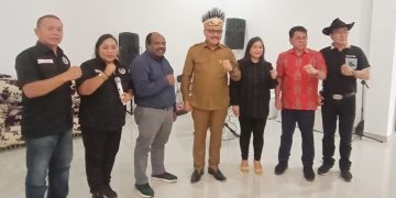 Limi Terima Kunjungan Kerukunan Keluarga Kawanua Sulut di Papua