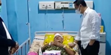 Bupati Boltim Kunjungi Seniman Mongondow yang Kecelakaan Menuju Kabela Fest