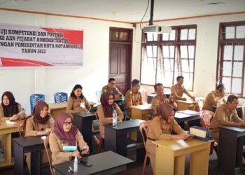 Pemot Kotamobagu Gelar Uji Kompetensi dan Potensi Pejabat Administrator