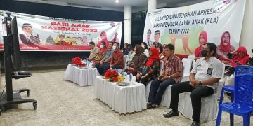 Pemkab Bolmong Raih Penghargaan KLA Pratama 2022 dari Kementerian PPPA RI