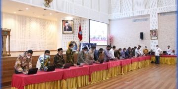 Pemkot Kotamobagu Teken PKS Pemanfaatan Tanda Tangan Elektronik dengan BSSN