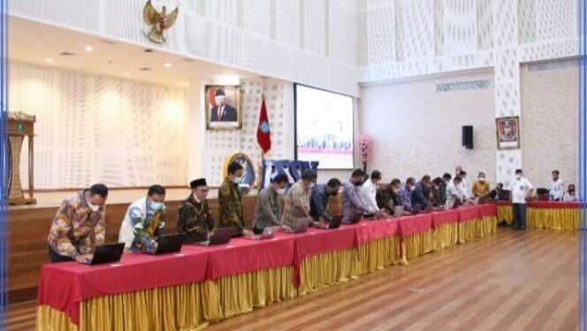 Pemkot Kotamobagu Teken PKS Pemanfaatan Tanda Tangan Elektronik dengan BSSN