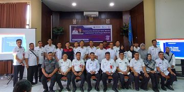 Didampingi Kadis Diskominfo, Sekda Bolmong Buka Kegiatan Sosialisasi dan Bimtek TTE