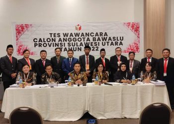 Timsel Umumkan 6 Besar Calon Anggota Bawaslu Sulut