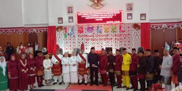 Dihadiri Wagub Sulut, DPRD Bolsel Gelar Paripurna Hut Ke-14