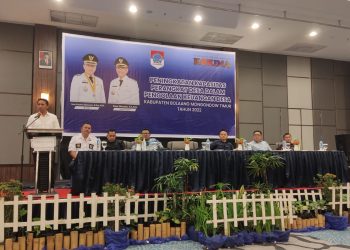 Buka Bimtek Peningkatan Kapasitas Perangkat Desa, Bupati Boltim Ingatkan Loyalitas