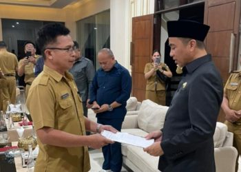 Bupati Boltim Tunjuk Djantra Damopolii Jabat Plt Kadis Perindagkop